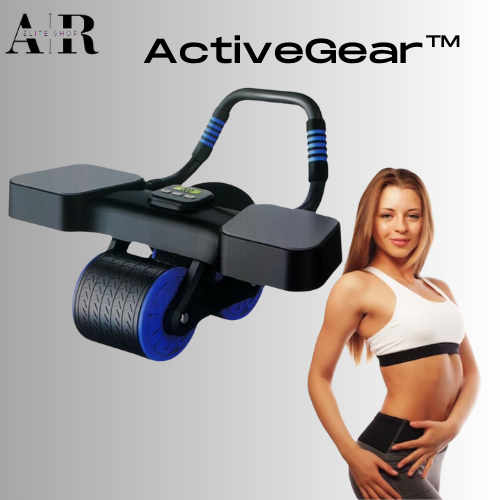 ActiveGear™  🏋🏽‍♀️💪🏽🤗 Rueda Abdominal Contador