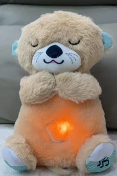 🦦✨BreatheOtter™ ✨Nutria de peluche que Respira💤🤍