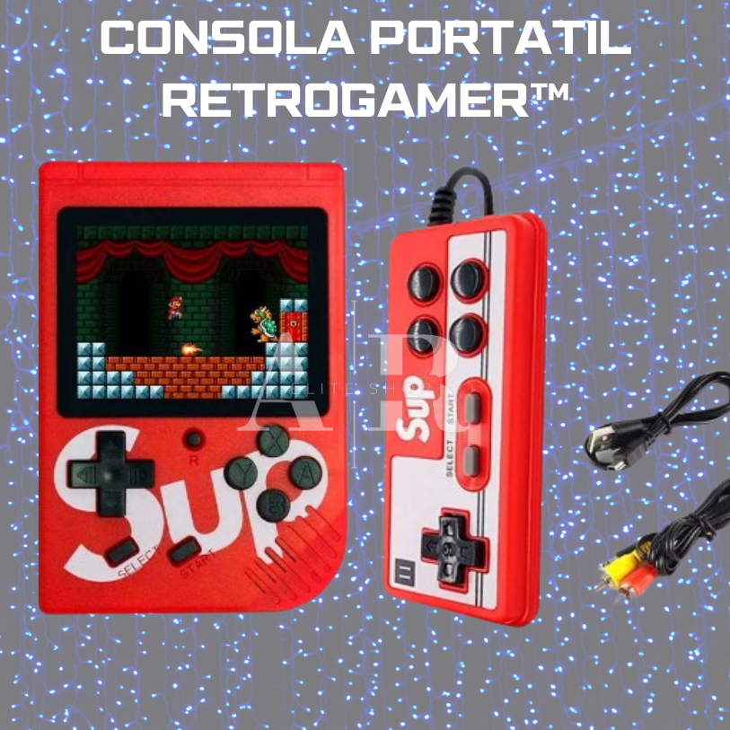 CONSOLA PORTATIL RETROGAMER™😍🕹️👾