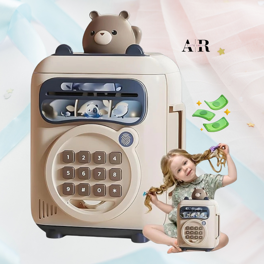 Teddy Treasure™  💸🧸Caja Fuerte Infantil De Osito 🥰