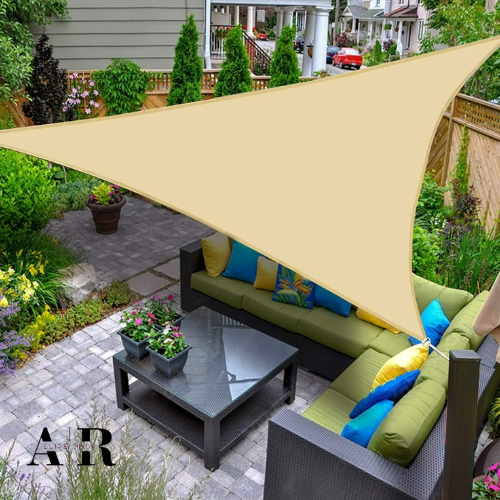 SunGuard Shade Sail™ 🌞 Toldo Vela Sombra Triangular 3X3X3😉