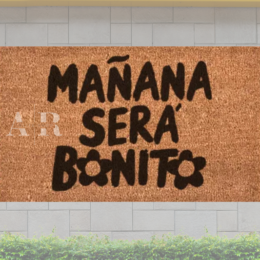 Alfombra de Choapino KAROL G "MAÑAN SERA BONITO" 🏡