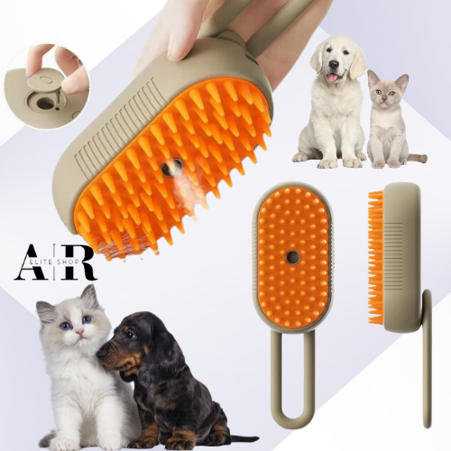 🐾💖 VaporPet Care™ Cepillo Vapor Mascotas 🐶💖😸