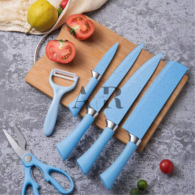 🤩Juego de Cuchillos Acero Inoxidable™  🔪✅