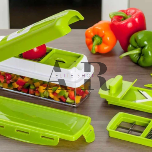 🍏🍅🥬 PrepMaster 11-in-1™ Picador Rallador Cortador Multiuso👩🏽‍🍳🔥