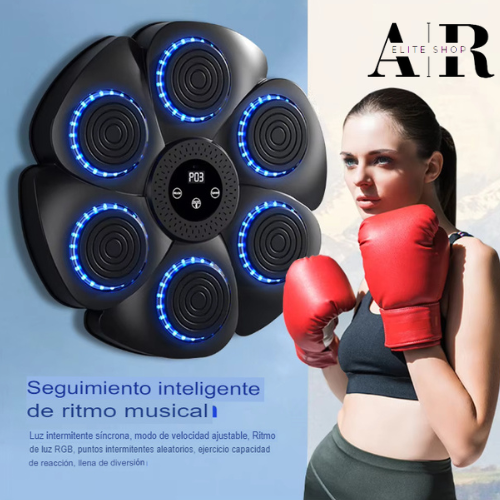 Maquina de Boxeo™ con Musica bluetooth🥊🎯