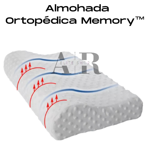 Almohada Cervical + 10 parches alivio dolor cuello de regalo🎁🧠