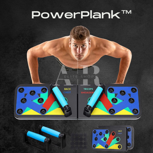 PowerPlank™ 💪🏽🤩 Tabla Para Flexiones