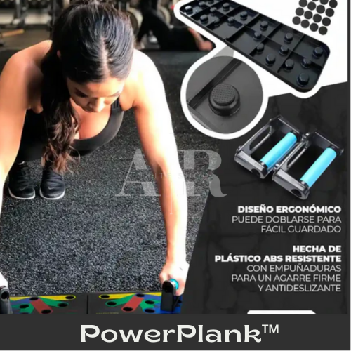 PowerPlank™ 💪🏽🤩 Tabla Para Flexiones